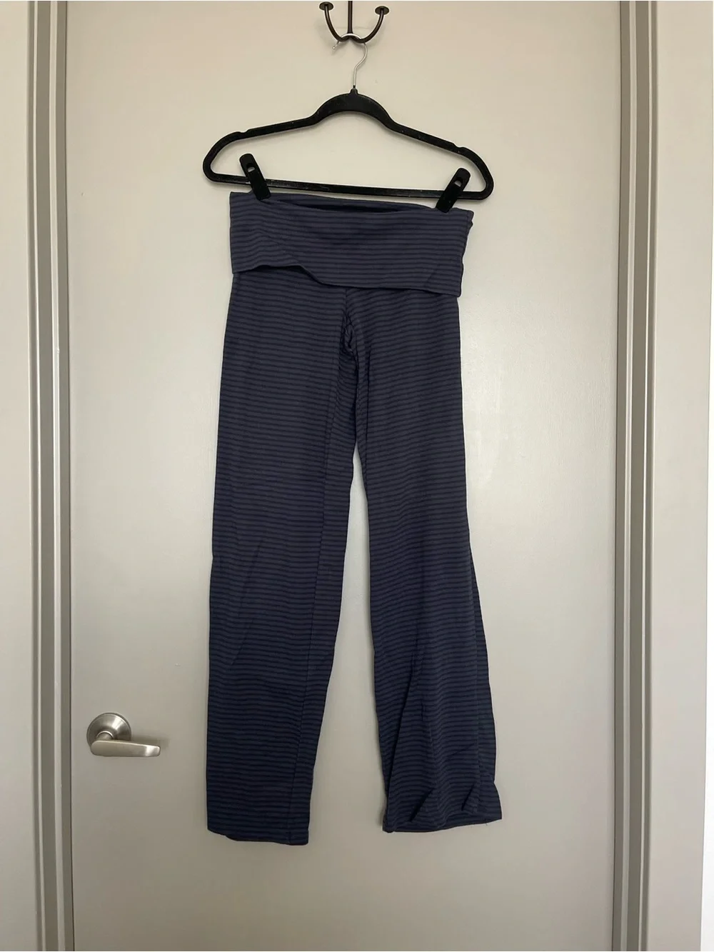 Y2K Loungewear Wide-Leg Fold-Over Waist Pants
